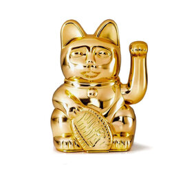 Donkey - Lucky Cat Egypt Shiny Gold Metallic 10x15cm in cadeau doos Donkey - Lucky Cat Egypt Shiny Gold Metallic 10x15cm in cadeau doos