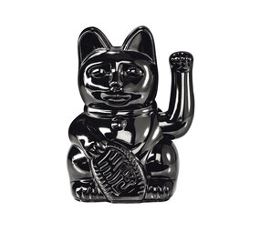 Donkey - Lucky Cat Egypt Shiny Black Metallic 10x15cm in cadeau doos Donkey - Lucky Cat Egypt Shiny Black Metallic 10x15cm in cadeau doos