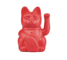 Donkey - Lucky Cat Red 10x15cm Donkey - Lucky Cat Red 10x15cm