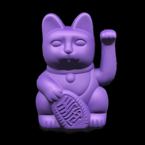 Donkey - Lucky Cat Violet 10x15cm