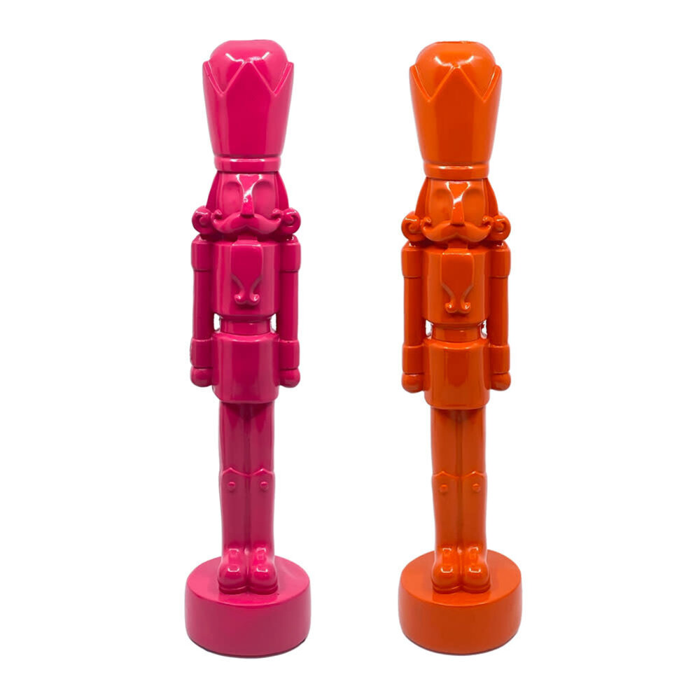 Melting Pot - Kandelaar Notenkraker 8x37cm in 2 kleuren Melting Pot - Kandelaar Notenkraker 8x37cm in 2 kleuren