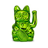 Donkey - Lucky Cat Shiny Green Metallic 10x15cm in cadeau doos Donkey - Lucky Cat Shiny Green Metallic 10x15cm in cadeau doos