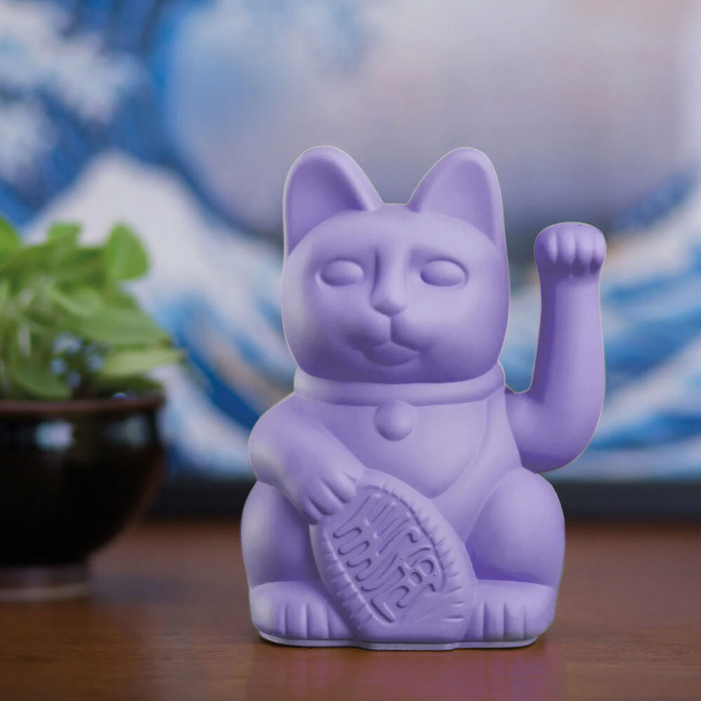 Donkey - Lucky Cat Lilac 10x15cm Donkey - Lucky Cat Lilac 10x15cm