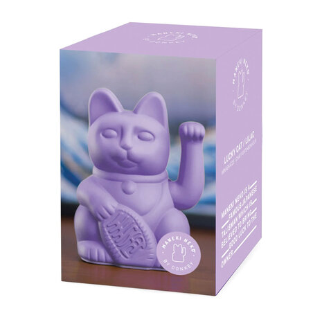 Donkey - Lucky Cat Lilac 10x15cm Donkey - Lucky Cat Lilac 10x15cm