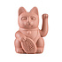Lucky Cat Pink 10x15cm Zwaaiend
