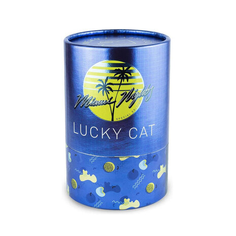 Donkey - Lucky Cat Shiny Yellow 10x15cm in cadeau doos Donkey - Lucky Cat Shiny Yellow 10x15cm in cadeau doos