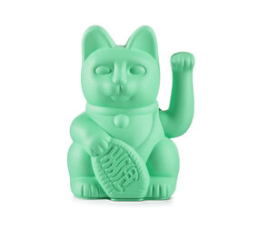 Donkey - Lucky Cat Mint Green 10x15cm Donkey - Lucky Cat Mint Green 10x15cm