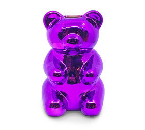 Melting Pot - Vaasje Candy Beer Paars Metallic 16x20cm Melting Pot - Vaasje Candy Beer Paars Metallic 16x20cm