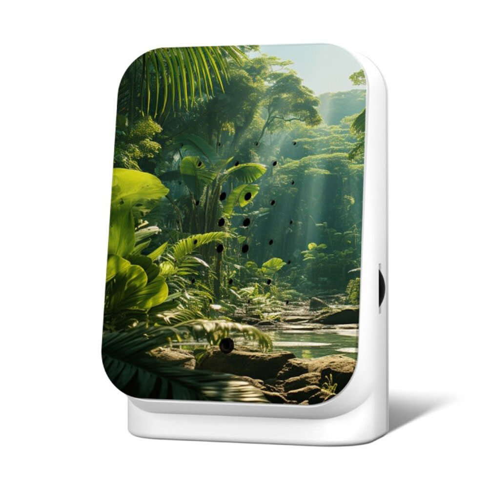 Zwitscherbox - Junglebox Oplaadbare Geluidsbox met Bewegingssensor en Exotische Natuurgeluiden – 6 Varianten Zwitscherbox - Junglebox Oplaadbare Geluidsbox met Bewegingssensor en Exotische Natuurgeluiden – 6 Varianten