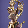 Werns - Kandelaar Hert Alexander Multicolor Polyresin 13x30cm