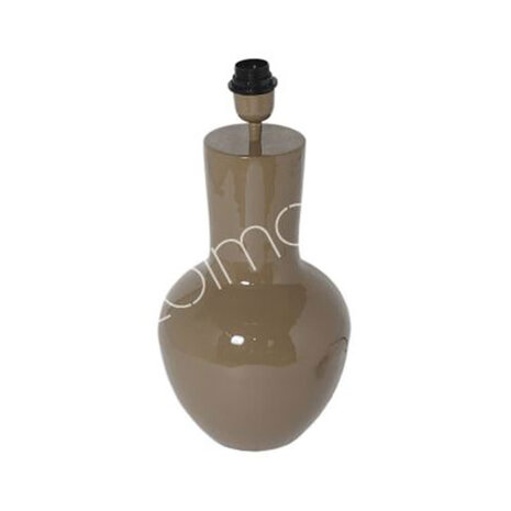 Colmore - Tafel Lamp Voet Khaki Metaal 25x48cm