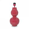 Colmore - Tafel Lamp Voet Fuchsia Metaal 20x44cm Colmore - Tafel Lamp Voet Fuchsia Metaal 20x44cm