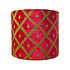Lampenkap Ruiten Goud op Fuchsia Velours 31x28cm Lampenkap Ruiten Goud op Fuchsia Velours 31x28cm