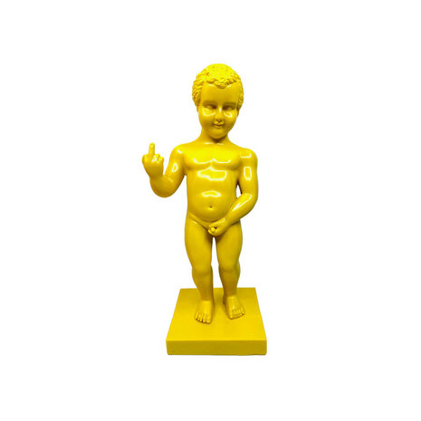 Melting Pot - Beeldje Manneken Pis Fuck You 15cm in 10 kleuren Melting Pot - Beeldje Manneken Pis Fuck You 15cm in 10 kleuren