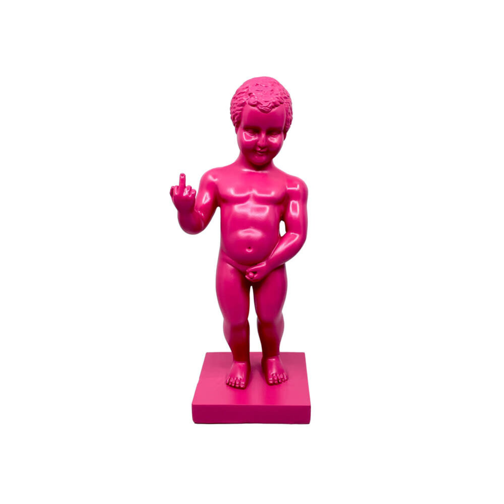 Melting Pot - Beeldje Manneken Pis Fuck You 15cm in 10 kleuren Melting Pot - Beeldje Manneken Pis Fuck You 15cm in 10 kleuren