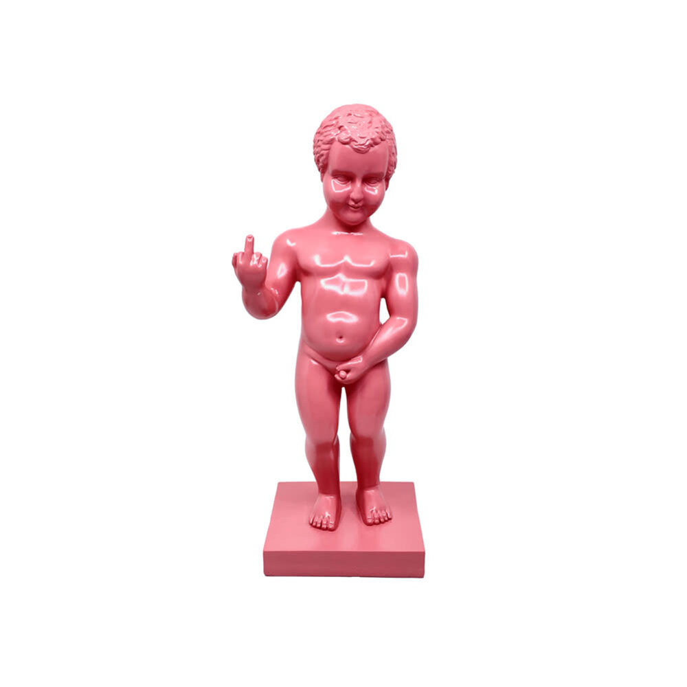 Melting Pot - Beeldje Manneken Pis Fuck You 15cm in 10 kleuren Melting Pot - Beeldje Manneken Pis Fuck You 15cm in 10 kleuren