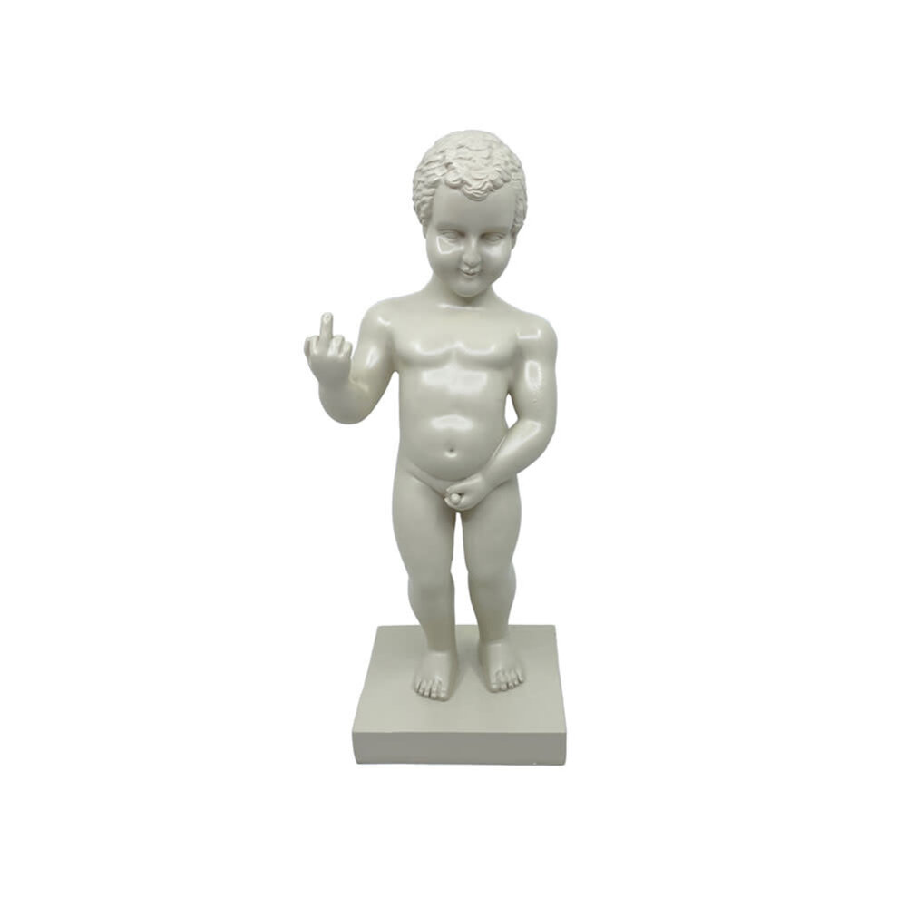 Melting Pot - Beeldje Manneken Pis Fuck You 15cm in 10 kleuren Melting Pot - Beeldje Manneken Pis Fuck You 15cm in 10 kleuren