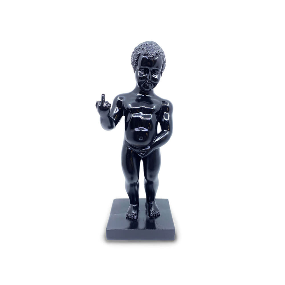 Melting Pot - Beeldje Manneken Pis Fuck You 15cm in 10 kleuren Melting Pot - Beeldje Manneken Pis Fuck You 15cm in 10 kleuren
