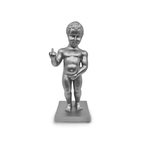 Melting Pot - Beeldje Manneken Pis Fuck You 15cm in 10 kleuren Melting Pot - Beeldje Manneken Pis Fuck You 15cm in 10 kleuren