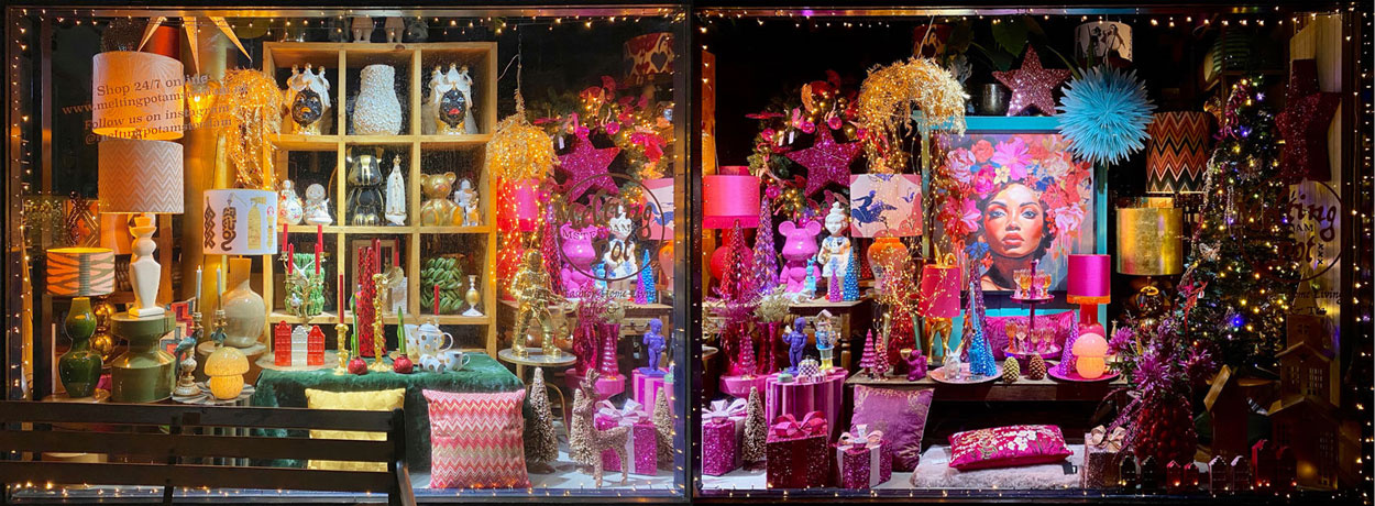 NU TE ZIEN: Onze kerst etalage 2024