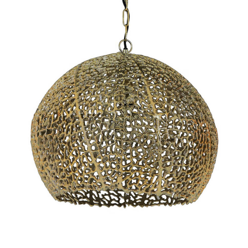 Melting Pot - Hanglamp Rond Metaal Goud Dia 45x42cm Melting Pot - Hanglamp Rond Metaal Goud Dia 45x42cm