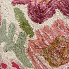 Colmore - Sierkussen Bloemen Roze Multicolor Getuft 50x30cm Colmore - Sierkussen Bloemen Roze Multicolor Getuft 50x30cm