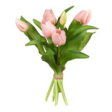 Melting Pot - Kunstbloemen Tulpen Bos in 12 Kleuren 30cm Melting Pot - Kunstbloemen Tulpen Bos in 12 Kleuren 30cm