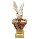 Melting Pot - Beeld Konijn Buste XL Multicolor Goud 23x50cm vintage-look Melting Pot - Beeld Konijn Buste XL Multicolor Goud 23x50cm vintage-look