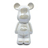 Beeld Design Teddy Beer Glans Wit Keramiek 28cm Beeld Design Teddy Beer Glans Wit Keramiek 28cm