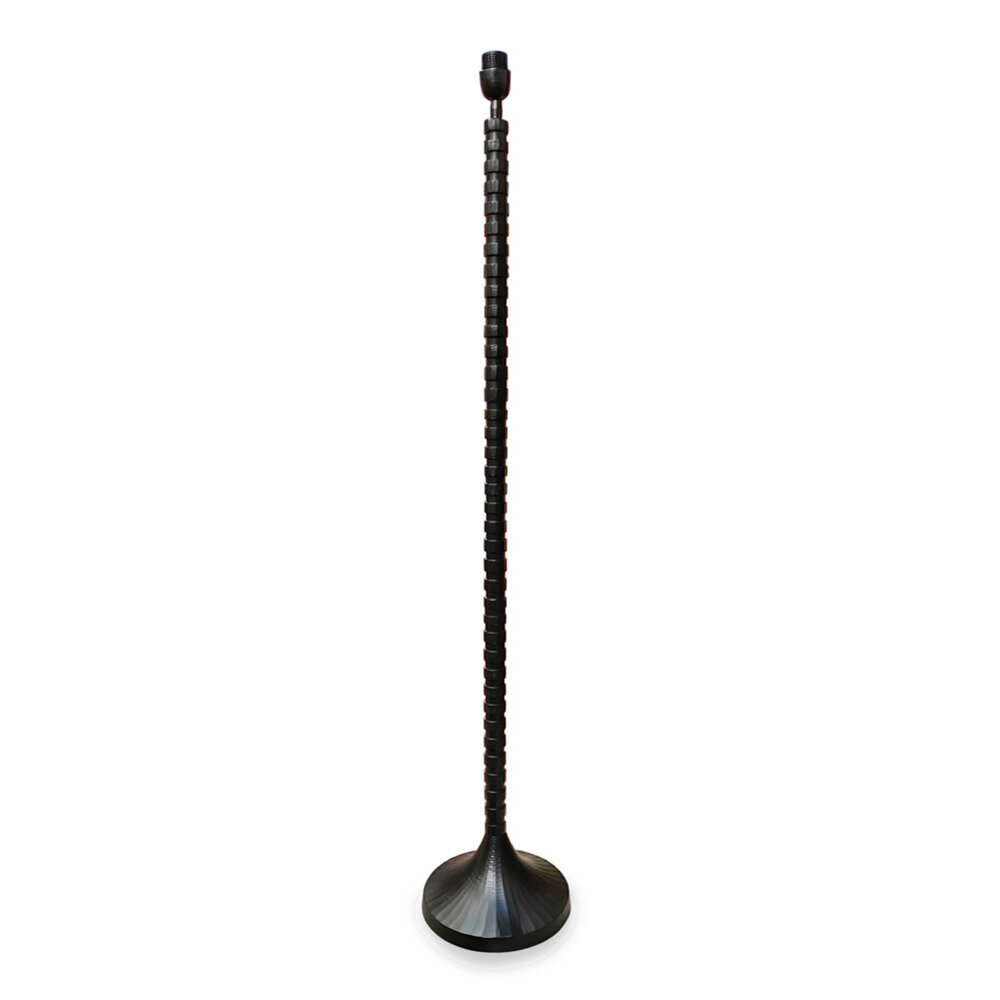 Colmore - Vloer Lamp Voet Mat Zwart Aluminium 26x140cm Colmore - Vloer Lamp Voet Mat Zwart Aluminium 26x140cm