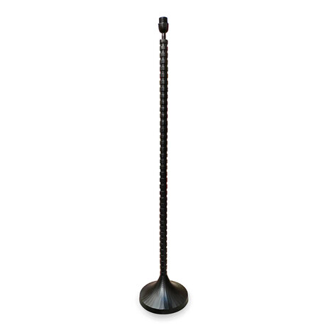 Colmore - Vloer Lamp Voet Mat Zwart Aluminium 26x140cm Colmore - Vloer Lamp Voet Mat Zwart Aluminium 26x140cm