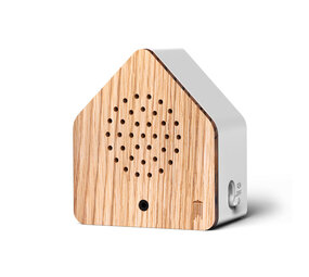 Zwitscherbox - Vogelhuisje Satellite Wind Chimes Eiken Hout Zwitscherbox - Vogelhuisje Satellite Wind Chimes Eiken Hout