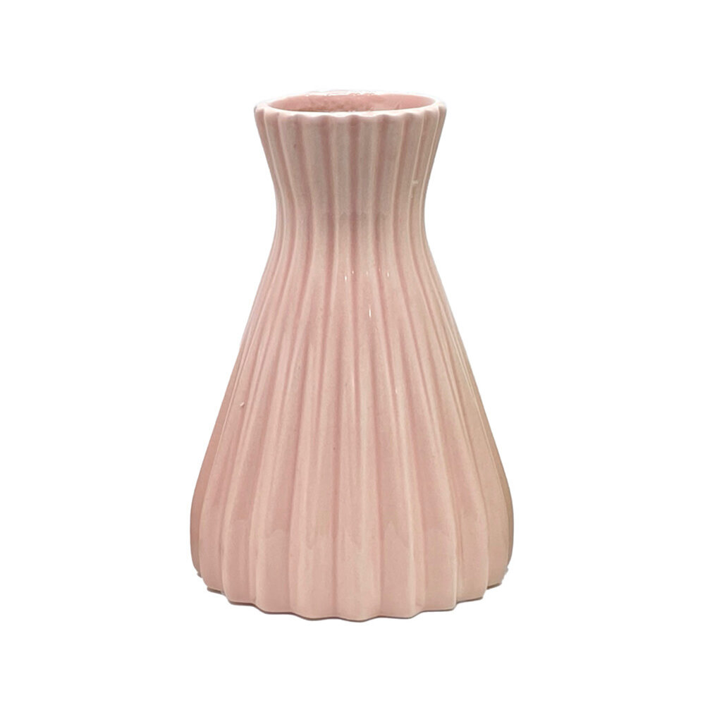 Melting Pot - Vaasje Mila Keramiek 12x17cm in 3 kleuren Melting Pot - Vaasje Mila Keramiek 12x17cm in 3 kleuren