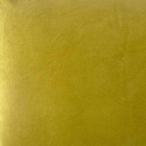 Imbarro - Sierkussen Lala Olijf Groen Velours 60x40cm met bies Imbarro - Sierkussen Lala Olijf Groen Velours 60x40cm met bies