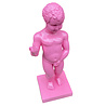 Melting Pot - Beeld Manneken Pis Fuck You Roze XL 25x60cm