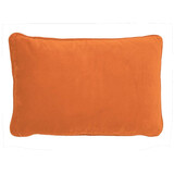 Imbarro - Sierkussen Lala Oranje Velours 60x40cm met bies Imbarro - Sierkussen Lala Oranje Velours 60x40cm met bies