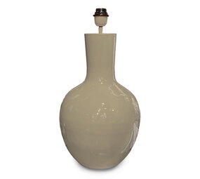 Colmore - Tafel Lamp Voet Sand Emaille Metaal 30x58cm