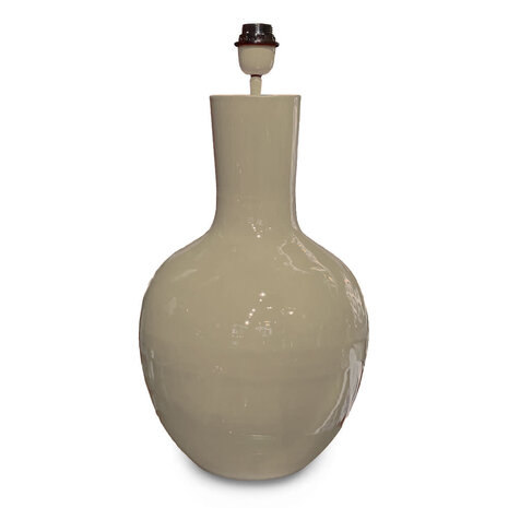 Colmore - Tafel Lamp Voet Sand Emaille Metaal 30x58cm