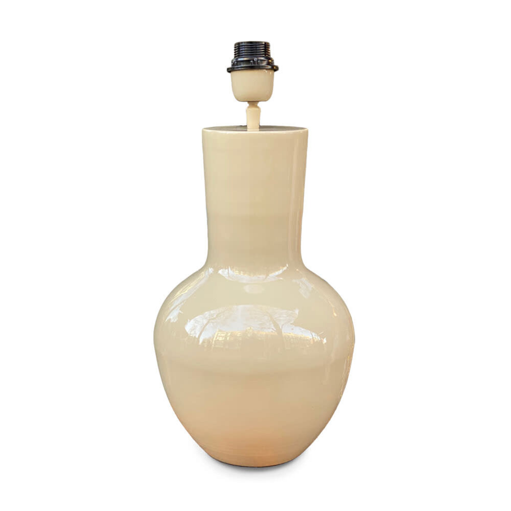 Colmore - Tafel Lamp Voet Sand Emaille Metaal 25x48cm