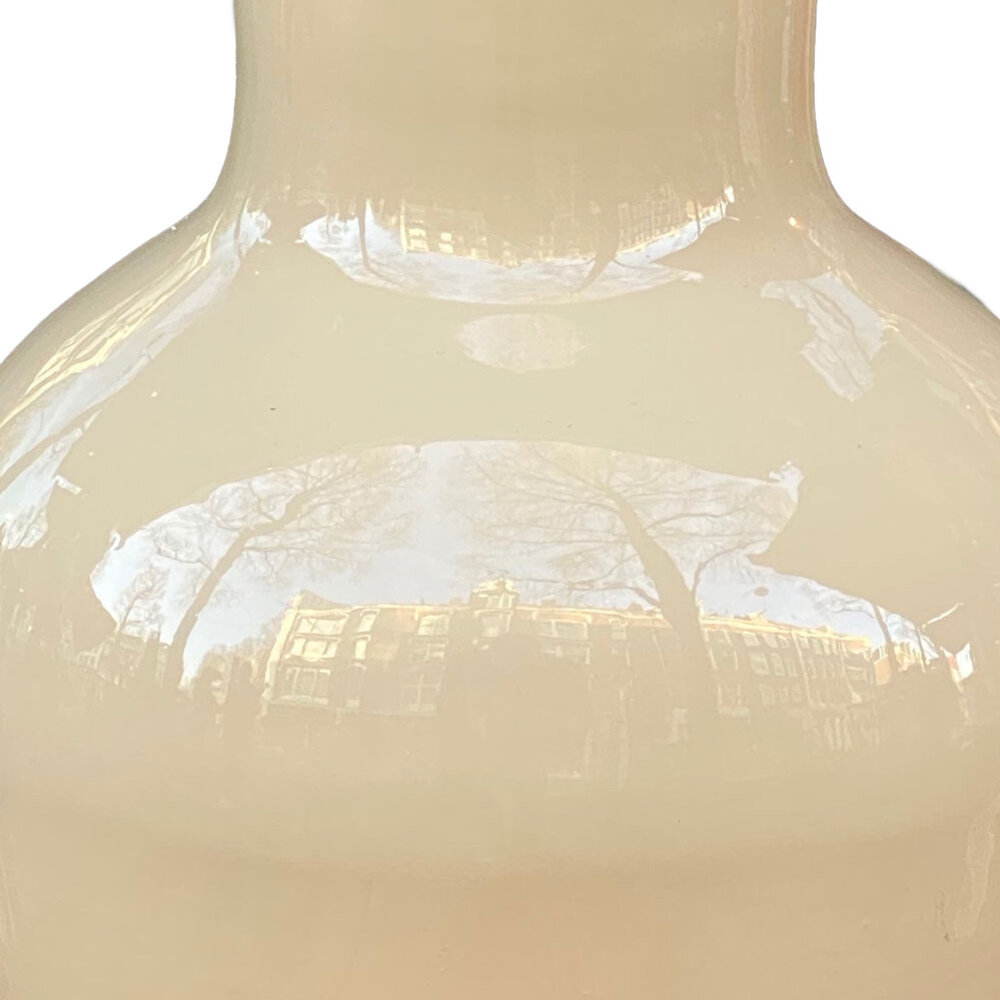 Colmore - Tafel Lamp Voet Milan Sand Emaille Metaal 25x48cm Colmore - Tafel Lamp Voet Milan Sand Emaille Metaal 25x48cm