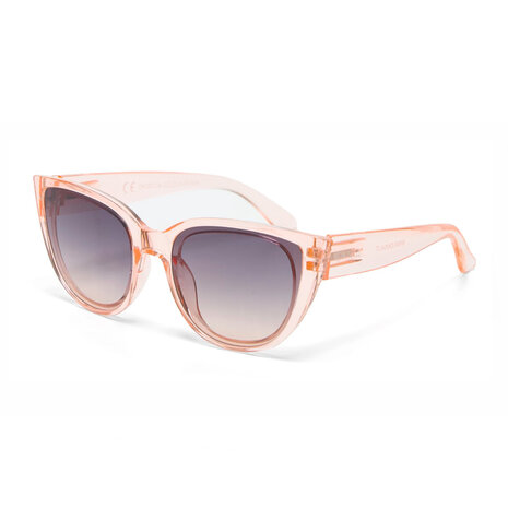 Okkia - Zonnebril SILVIA Cat-Eye Transparent Pink OK020-TPI