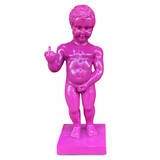 Melting Pot - Beeld Manneken Pis F*ck You Fuchsia XL 25x60cm Melting Pot - Beeld Manneken Pis F*ck You Fuchsia XL 25x60cm