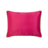Mars & More - Sierkussen Satijn Fuchsia Gouden Bies 45x35cm Mars & More - Sierkussen Satijn Fuchsia Gouden Bies 45x35cm