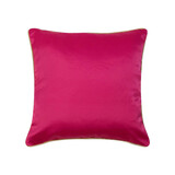Mars & More - Sierkussen Satijn Fuchsia Gouden Bies 45x45cm Mars & More - Sierkussen Satijn Fuchsia Gouden Bies 45x45cm