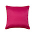 Sierkussen Satijn Fuchsia Gouden Bies 45x45cm Sierkussen Satijn Fuchsia Gouden Bies 45x45cm
