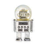 Donkey - Robot Sneeuwbol Zilver, 13.5x5.2cm, Donkey - Robot Sneeuwbol Zilver, 13.5x5.2cm,