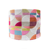 Colmore - Lampenkap Patch Multicolor Velours 25x20cm Colmore - Lampenkap Patch Multicolor Velours 25x20cm