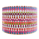 Colmore - Lampenkap Circus Multicolor Velours 45x30cm Colmore - Lampenkap Circus Multicolor Velours 45x30cm