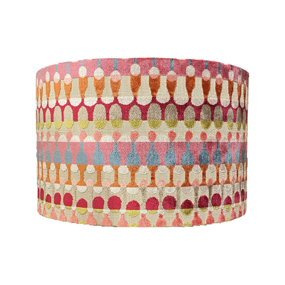 Colmore - Lampenkap Circus Multicolor Velours 35x22cm