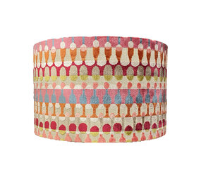 Colmore - Lampenkap Circus Multicolor Velours 35x22cm Colmore - Lampenkap Circus Multicolor Velours 35x22cm